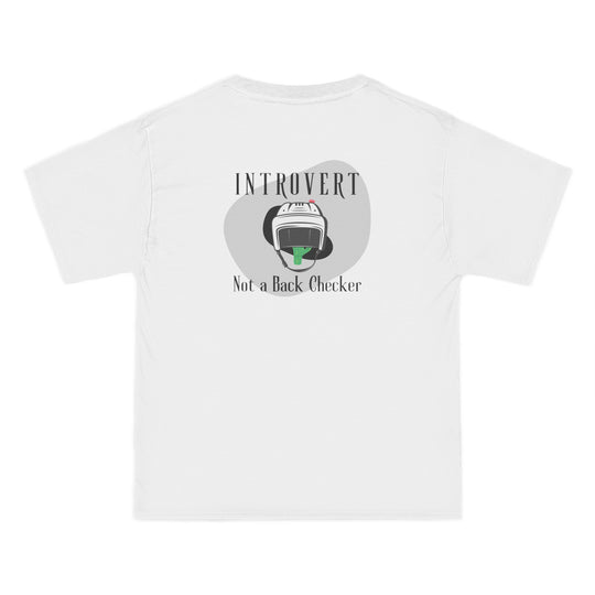 "Introvert, Not A Back Checker" -  Beefy-T® T-Shirt