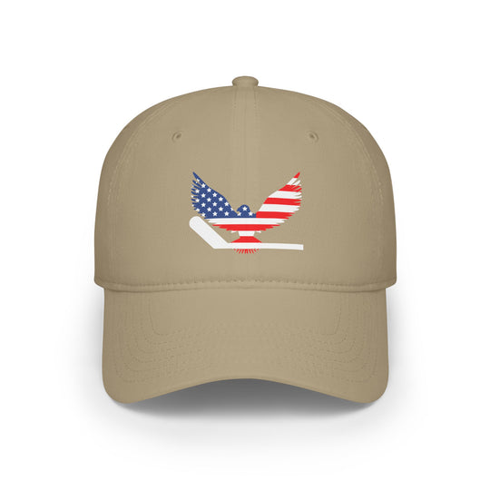 Eagle on Stick - Low Profile Cap