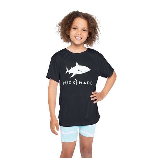 "PuckMade - Shark" Kids Sports T-Shirt