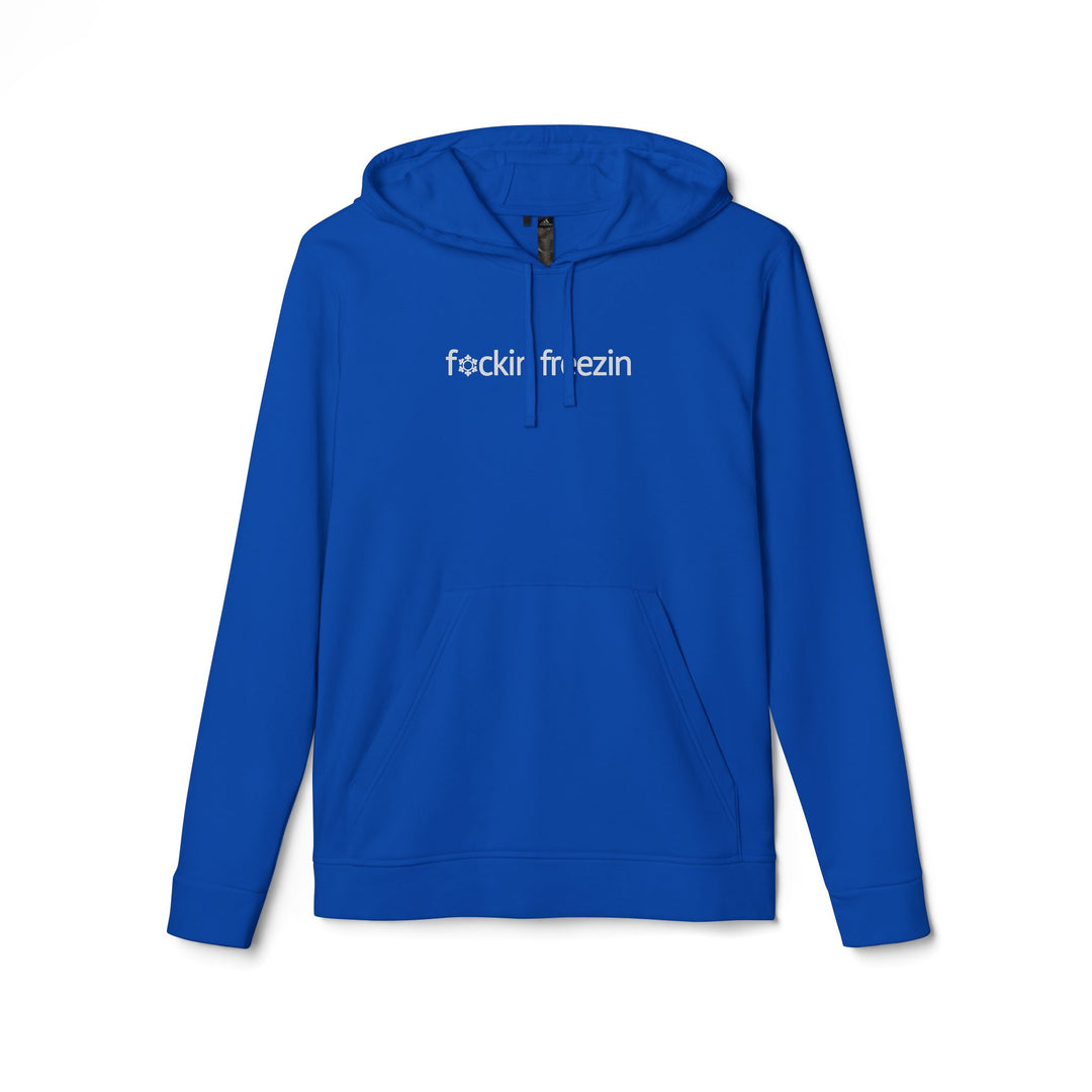 "fckn freezin"- adidas ® Hoodie