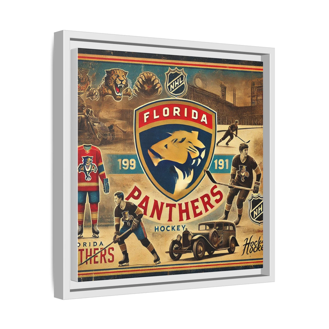 "Florida Panthers"  - Matte Canvas, Framed