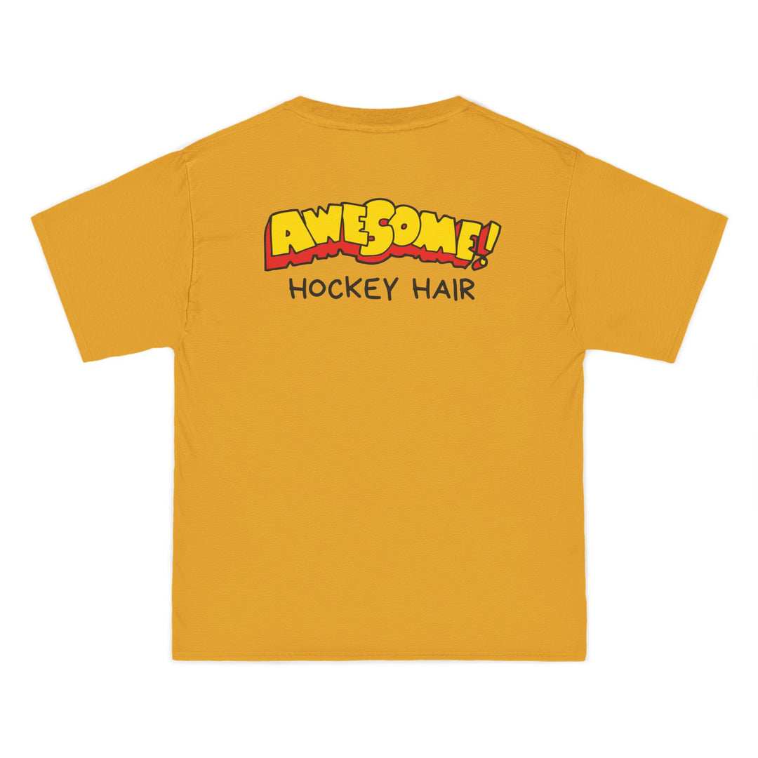 "Awesome Hockey Hair" -  Beefy-T® T-Shirt