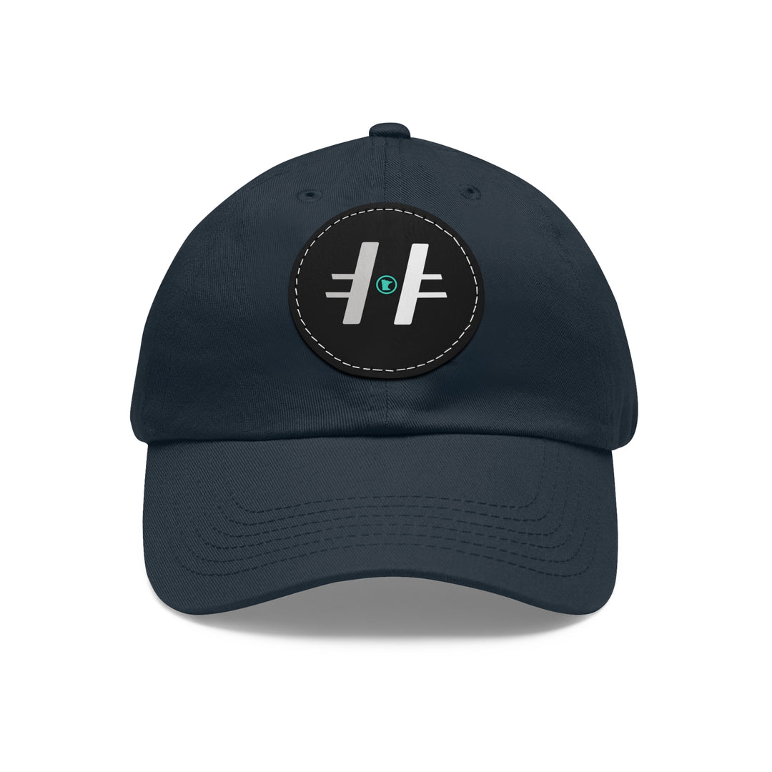 "W1 Hockey Logo" -  Leather Patch (Round)