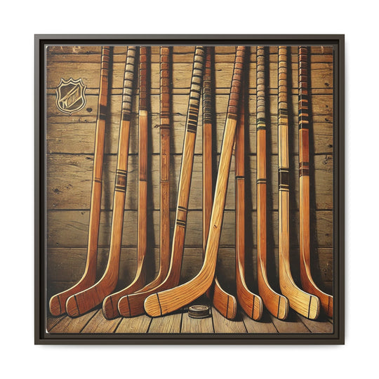 "Vintage Sticks"  - Matte Canvas, Framed