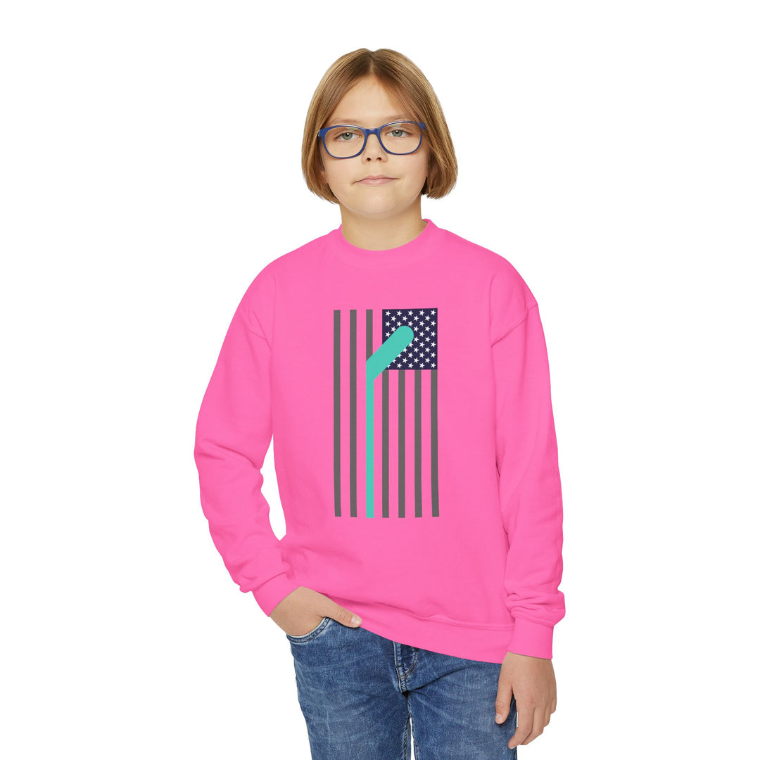 "Stick Over Flag" - Youth Sweatshirt