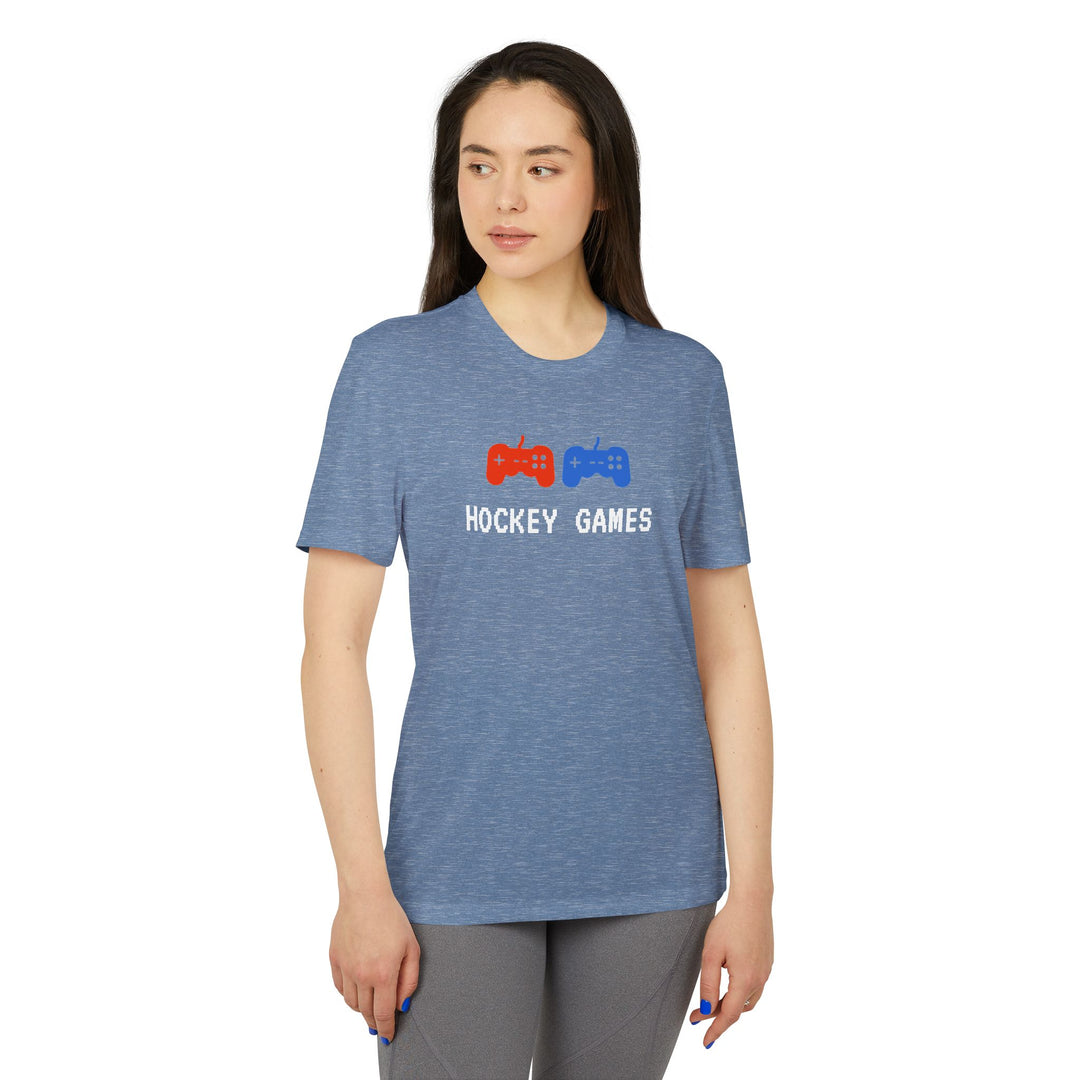 "Hockey Games" - adidas® Sport T-shirt