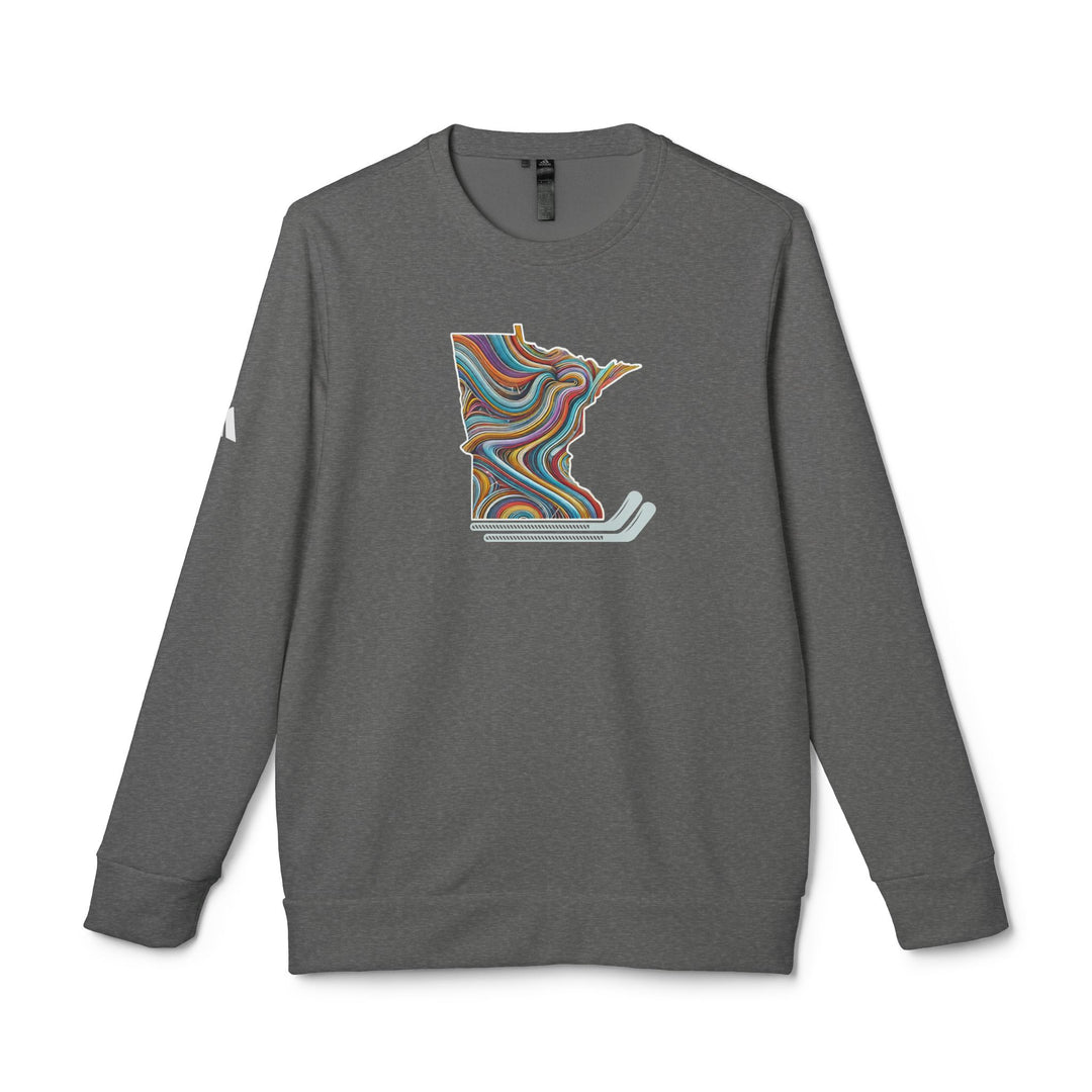 "Sledding In Minnesota" - adidas® Sweatshirt