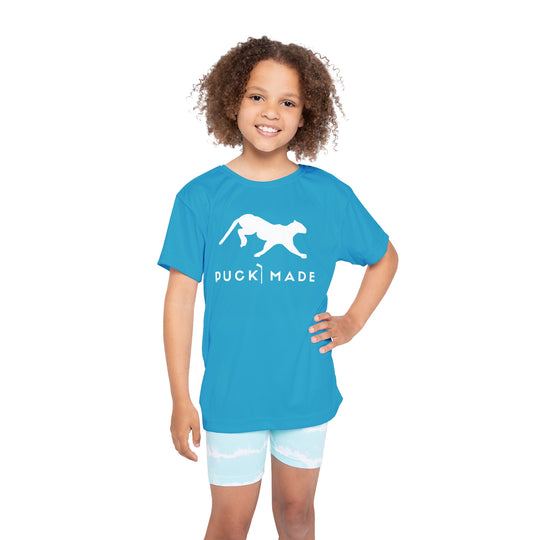 "PuckMade - Cougar" Kids Sports T-Shirt