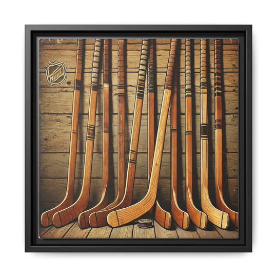 "Vintage Sticks"  - Matte Canvas, Framed