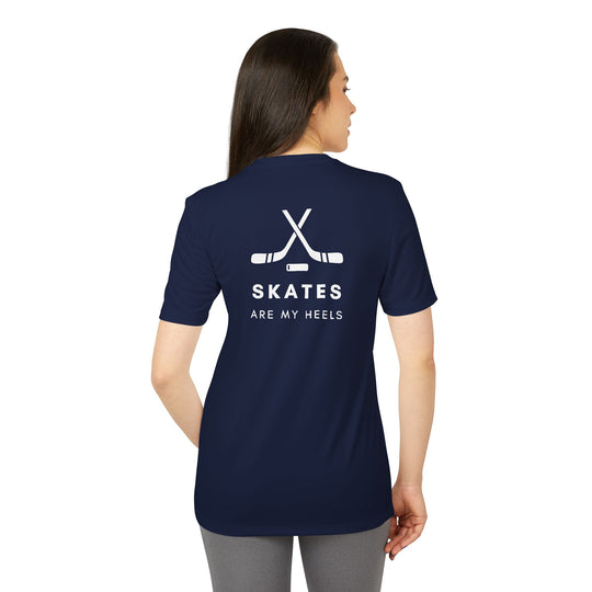 "Skates Are My Heels" - adidas Sport T-shirt