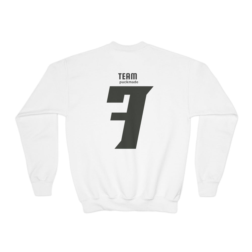 "Team Hockey - #7" - Youth Sweatshirt