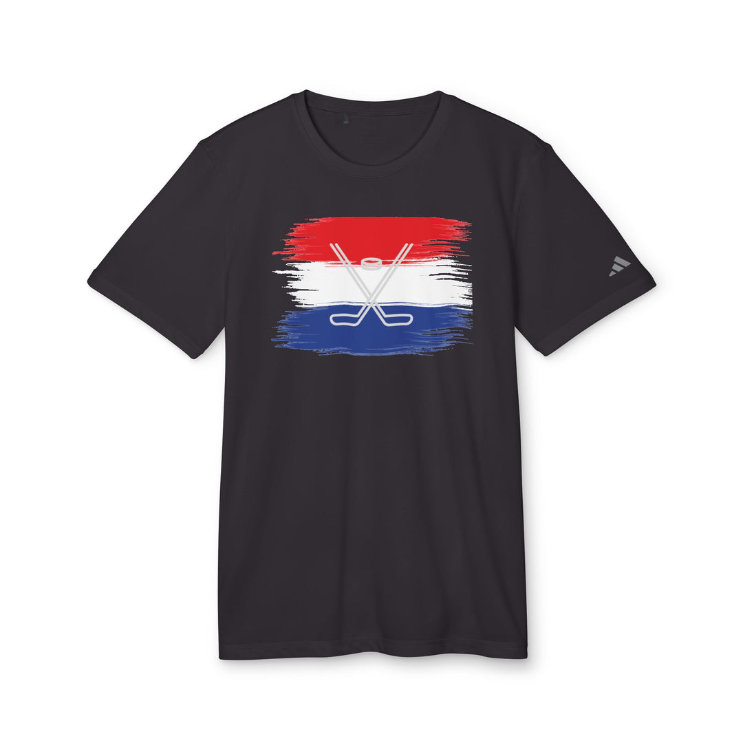 "Sticks Over USA Color" - adidas Sport T-shirt