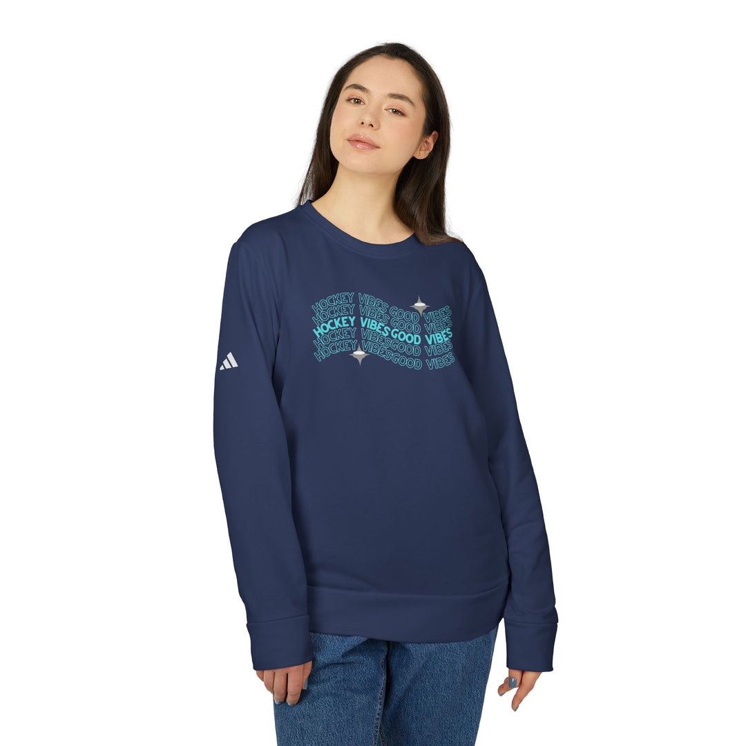 "Hockey Vibes, Good Vibes" - adidas® Sweatshirt