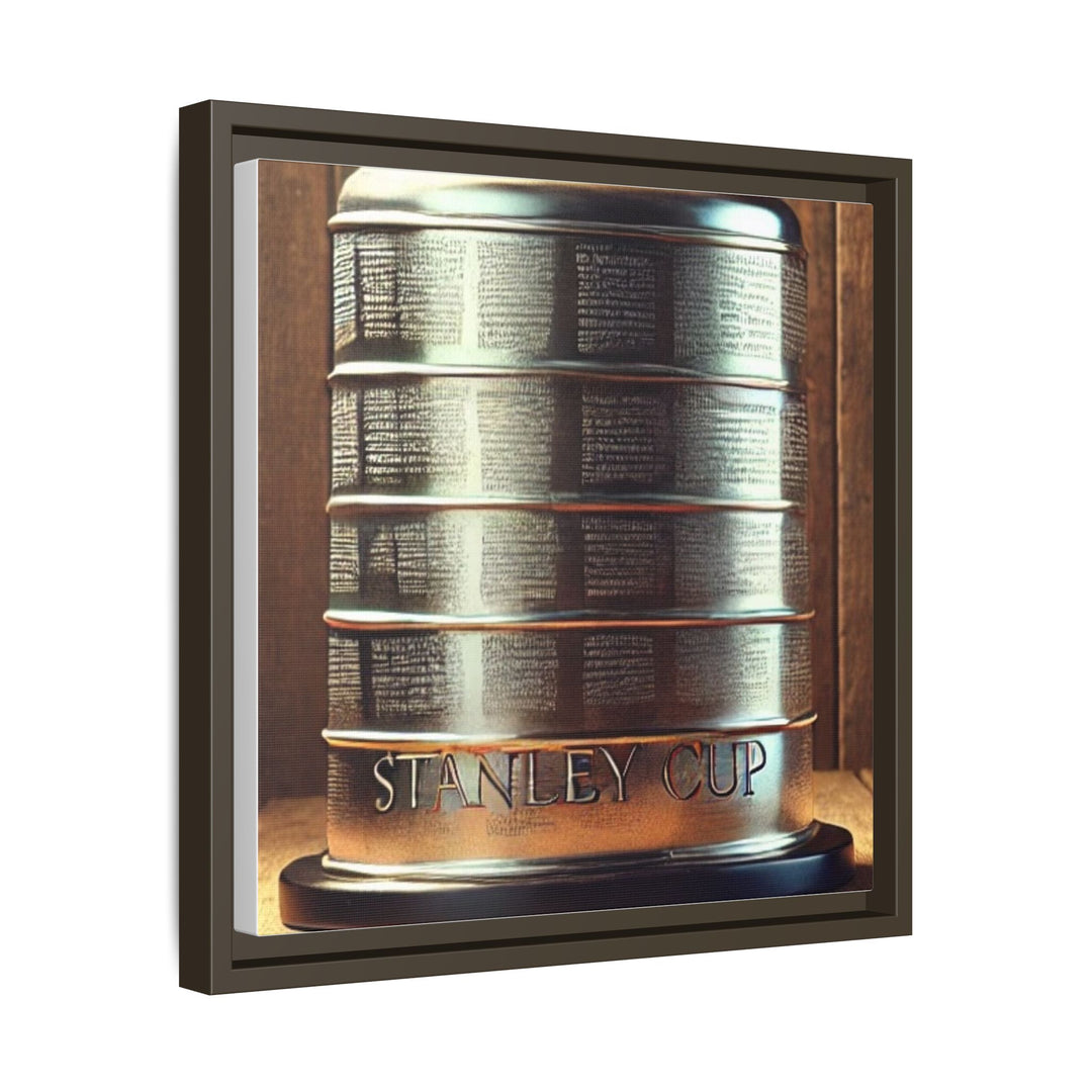 "Vintage Cup"  - Matte Canvas, Framed