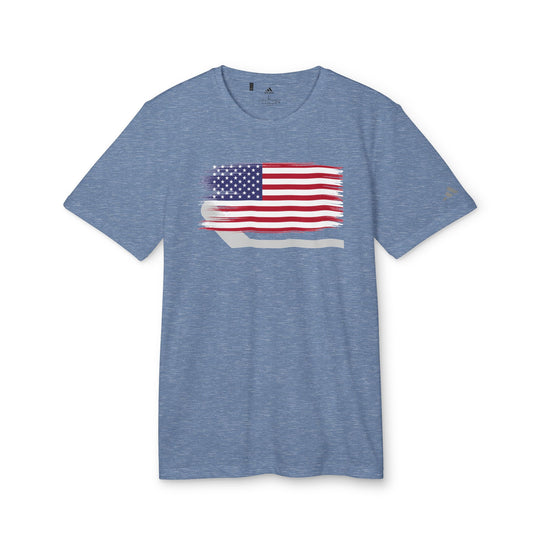 "Stick Under Flag" adidas Sport T-shirt