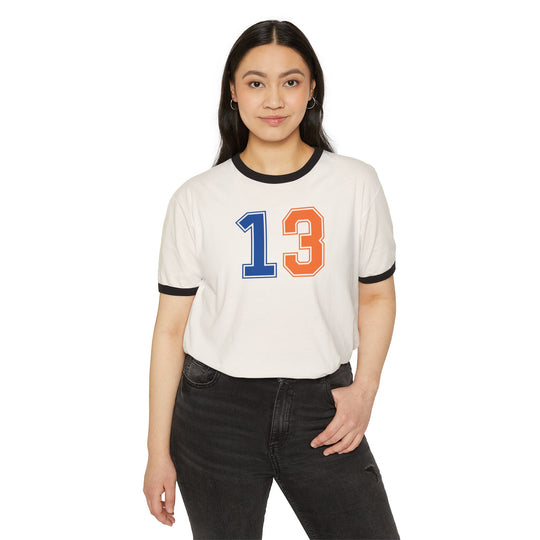 "#13 - Barzal" - Cotton Ringer T-Shirt