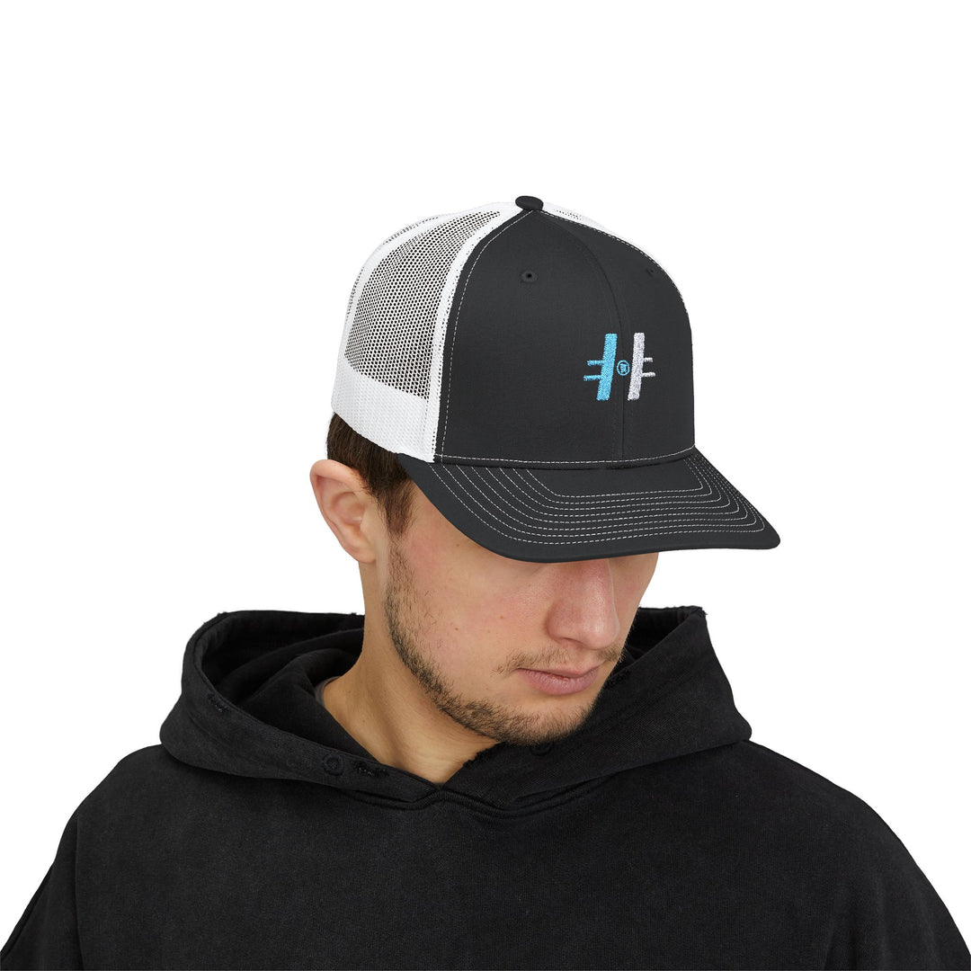 "B1 Hockey Logo" - Snapback Trucker Cap