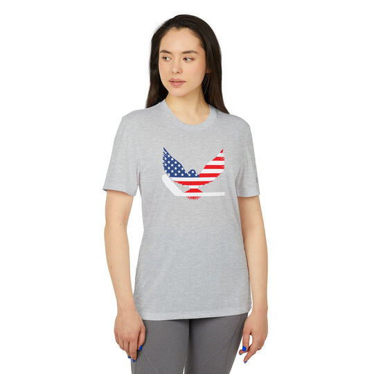 "Eagle On Stick" adidas Sport T-shirt