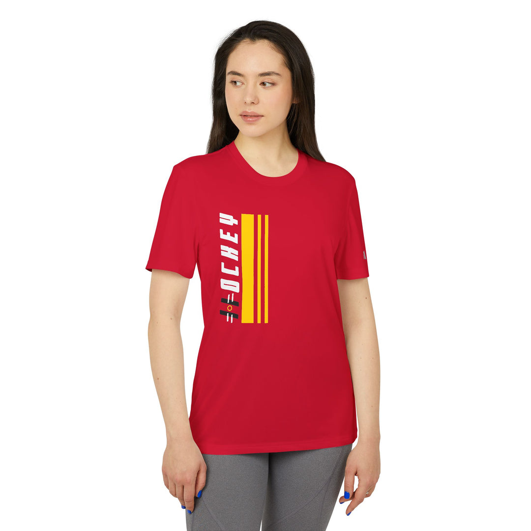 "Hockey Stripes" - adidas Sport T-shirt