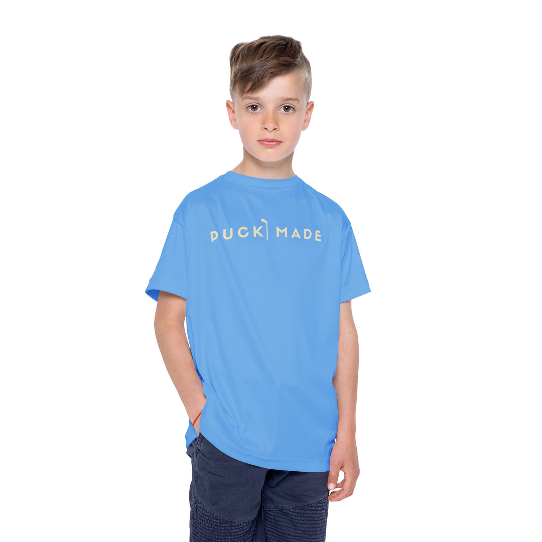 "PuckMade - Desert Ice" Kids Sports T-Shirt