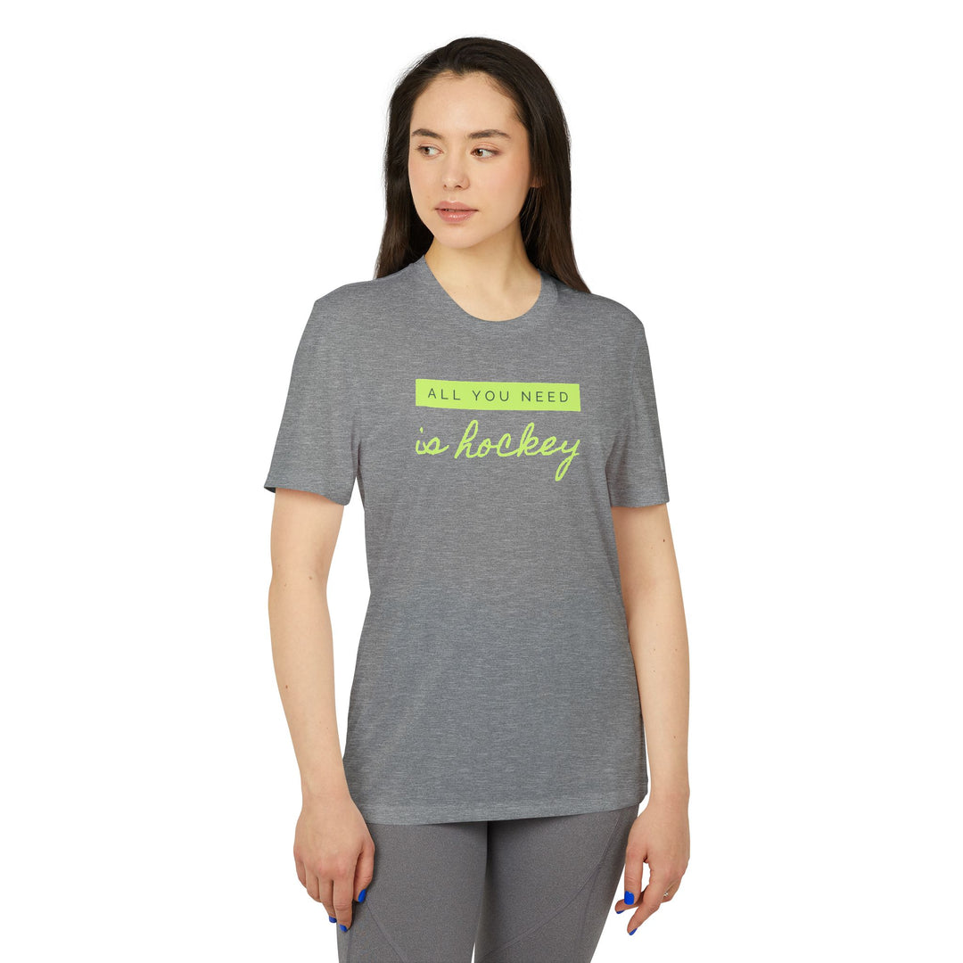 "All You Need Is Hockey" - adidas® Sport T-shirt