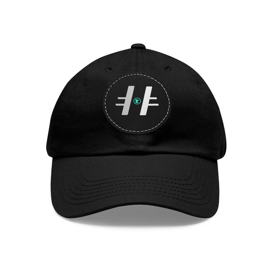 "W1 Hockey Logo" -  Leather Patch (Round)