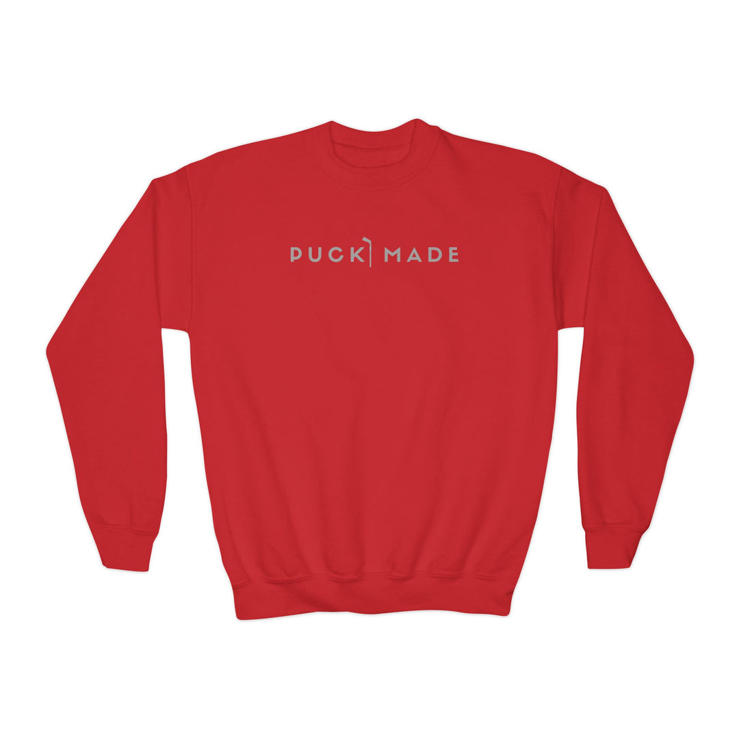 "PuckMade - Ice & Steel" - Youth Sweatshirt