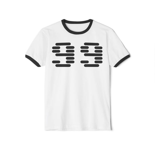 "Ringer #99" - Cotton Ringer T-Shirt