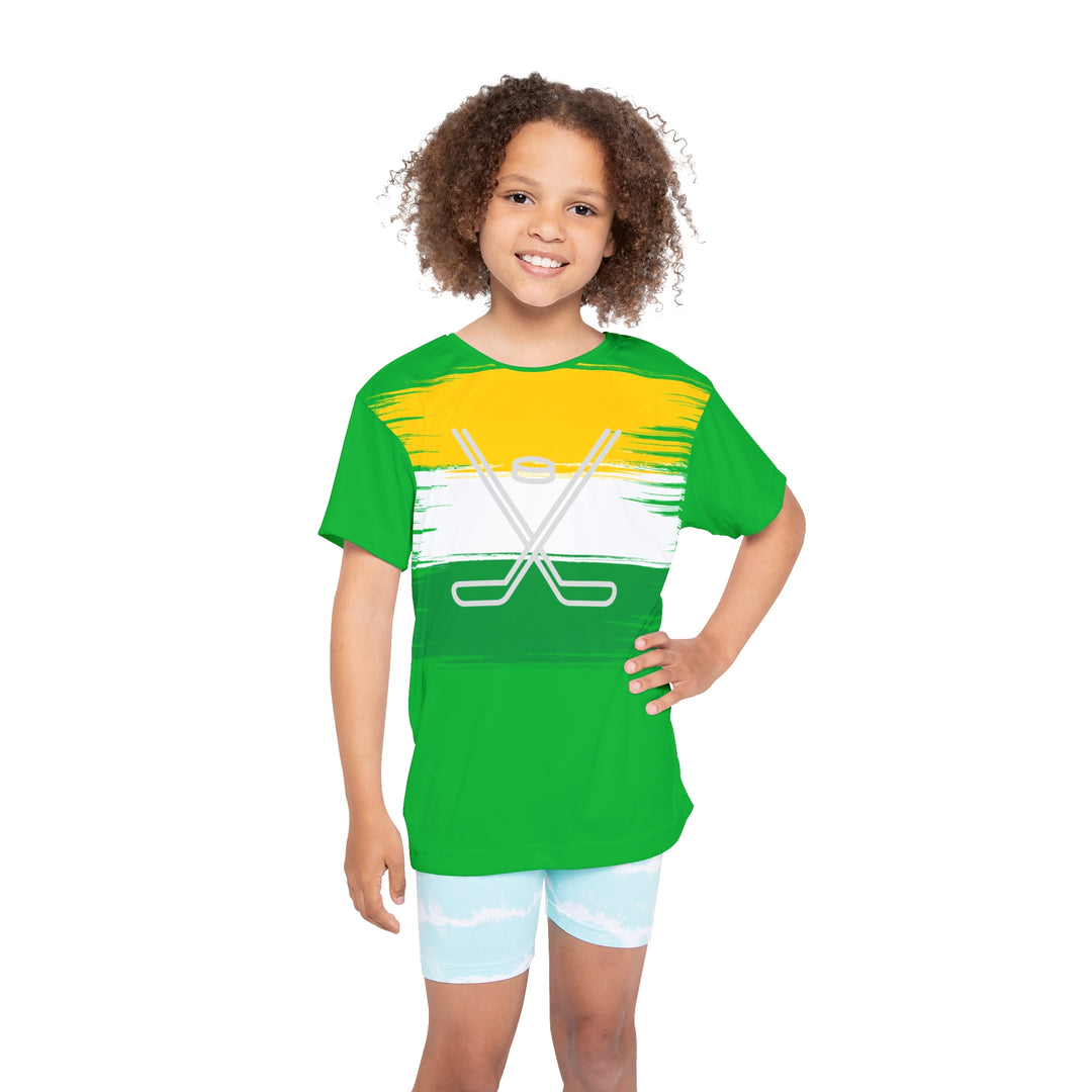 "Stars Sticks" - Kids Sports T-Shirt