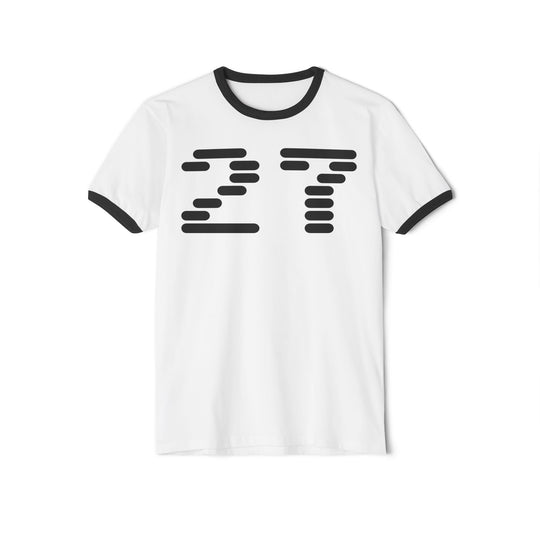 "Ringer #27" - Cotton Ringer T-Shirt