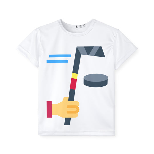 "Lumberjack Puck" - Kids Sports T-Shirt