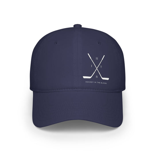 "Hockey In The Blood" -  Low Profile Cap