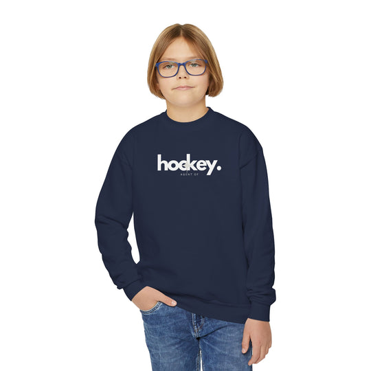 "Agent Of Hockey" - Youth Sweatshirt