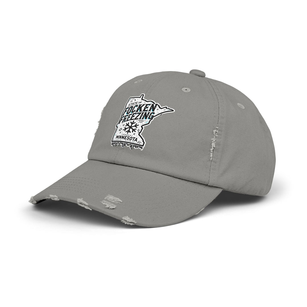 "State of Freezing" -  Distressed Cap