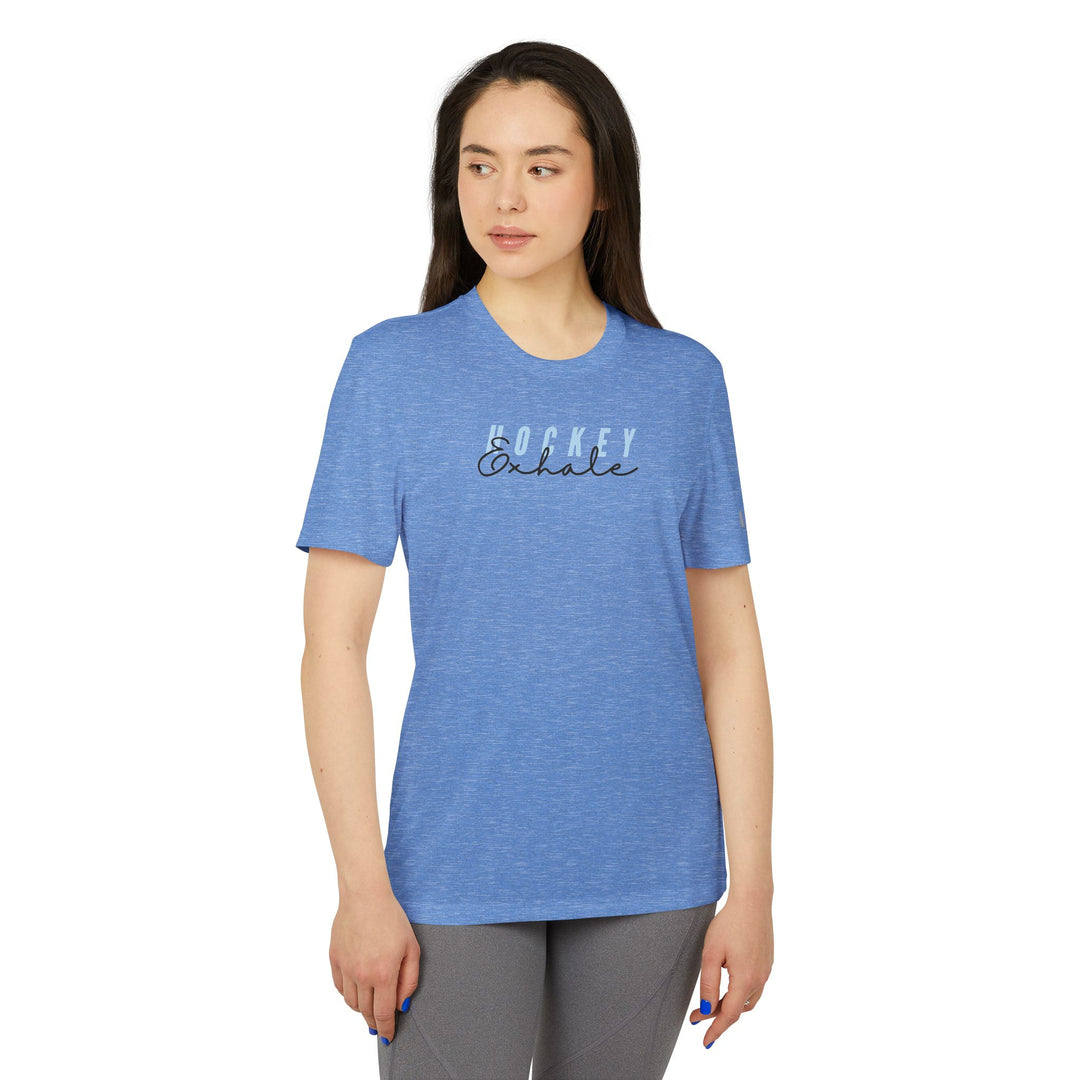 "Exhale" - adidas Sport T-shirt