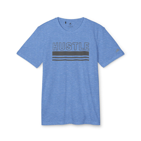 "Hustle" - adidas Sport T-shirt