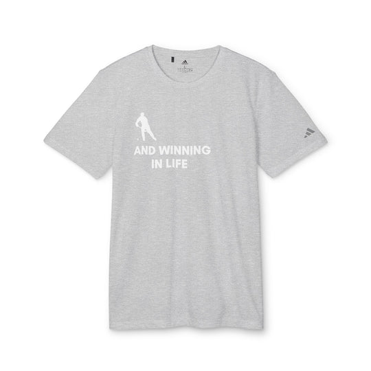 "And Winning In Life" - adidas Sport T-shirt