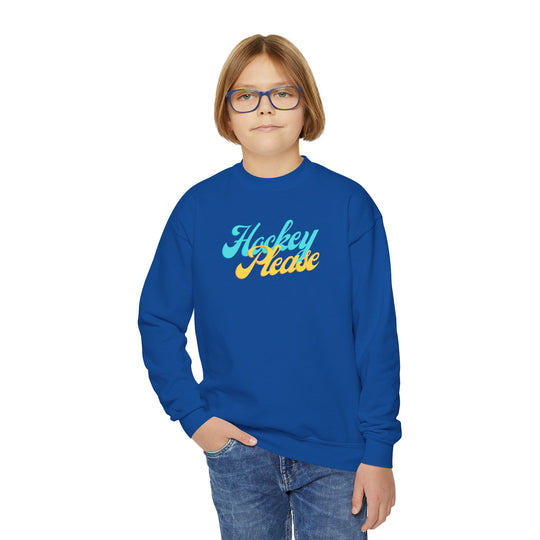 "Hockey Please" - Youth Sweatshirt