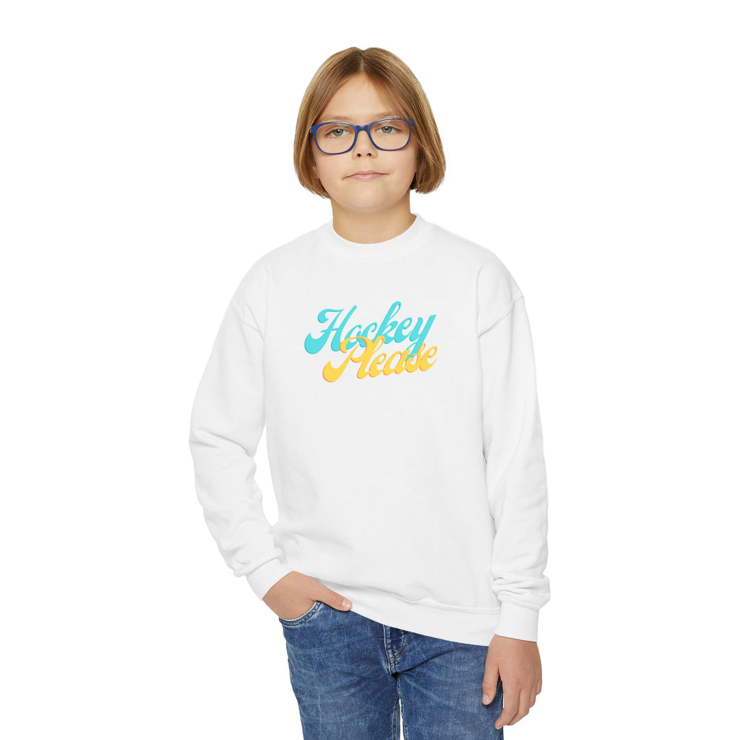 "Hockey Please" - Youth Sweatshirt