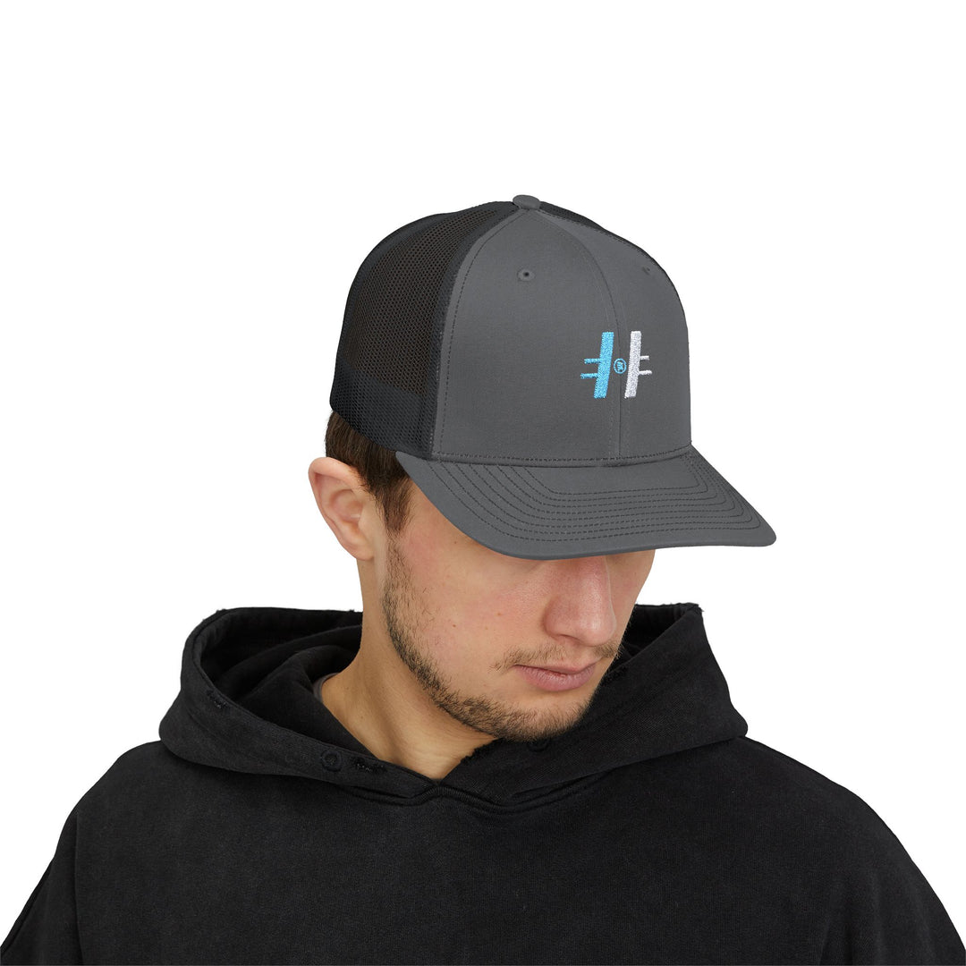 "B1 Hockey Logo" - Snapback Trucker Cap