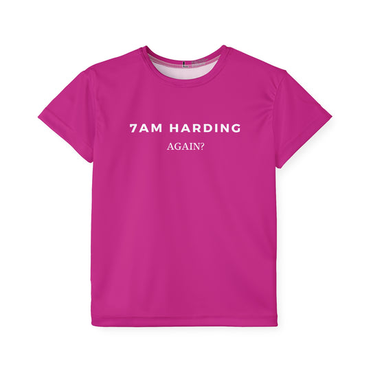 "7am Harding Again?" - Kids Sports T-Shirt