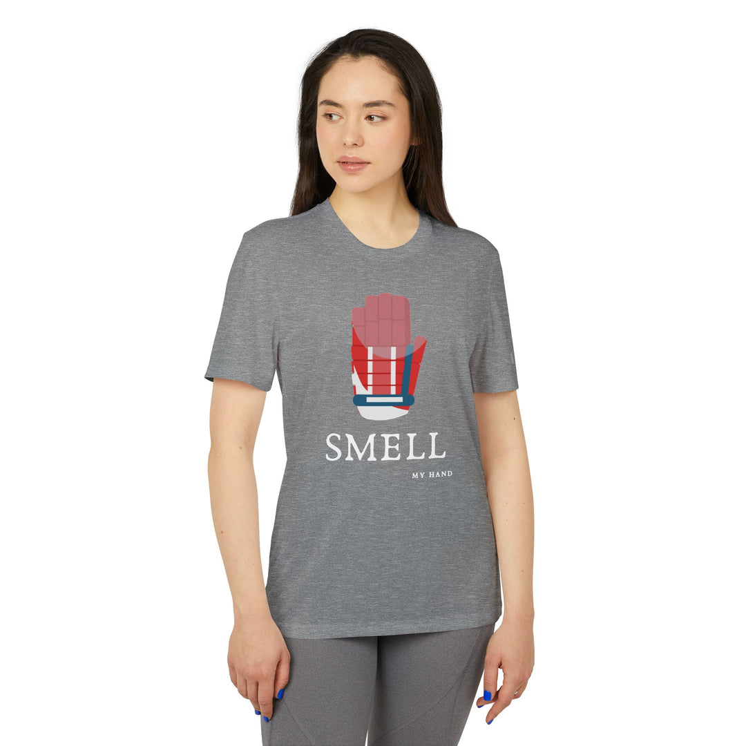 "Smell My Hand" - adidas® Sport T-shirt