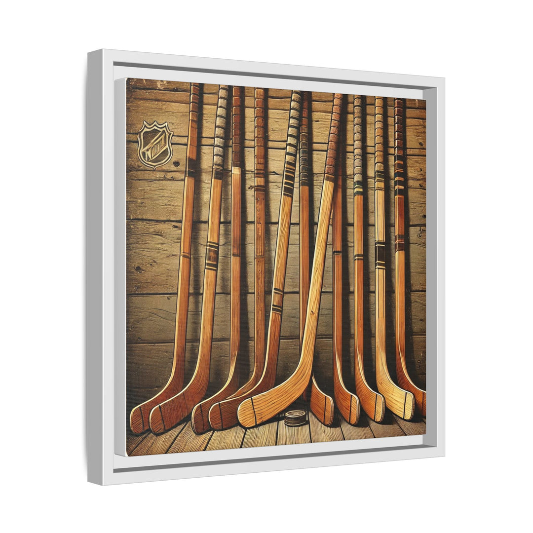 "Vintage Sticks"  - Matte Canvas, Framed