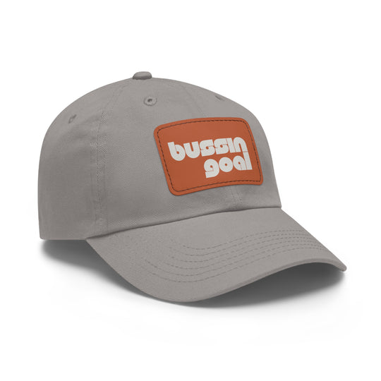 "Bussin Goal" - Leather Patch Hat