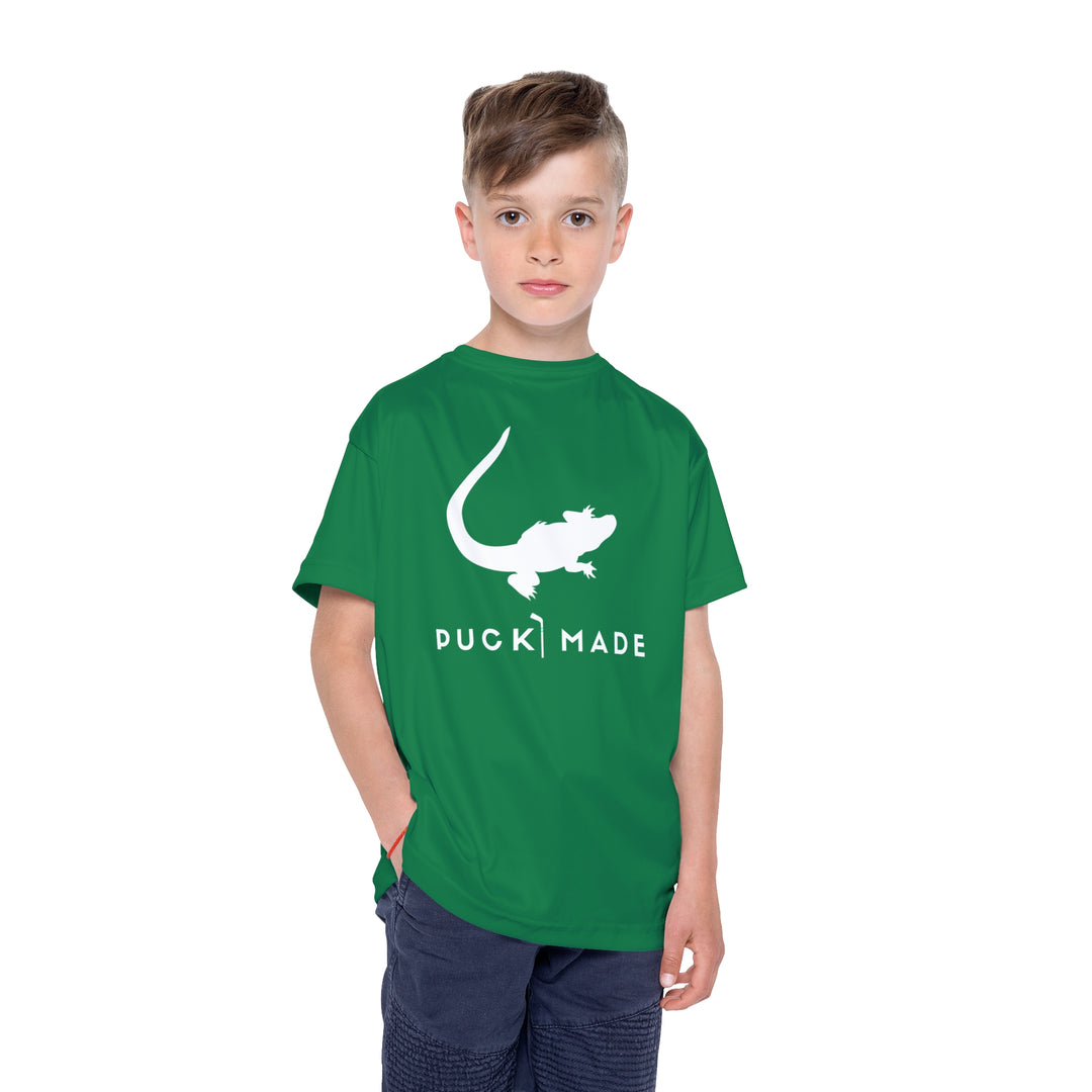 PuckMade - Alligator" Kids Sports T-Shirt