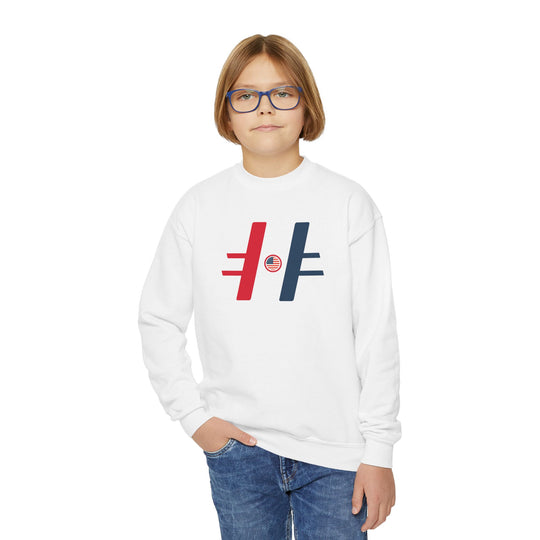 "USA Hockey Logo" - Youth Sweatshirt