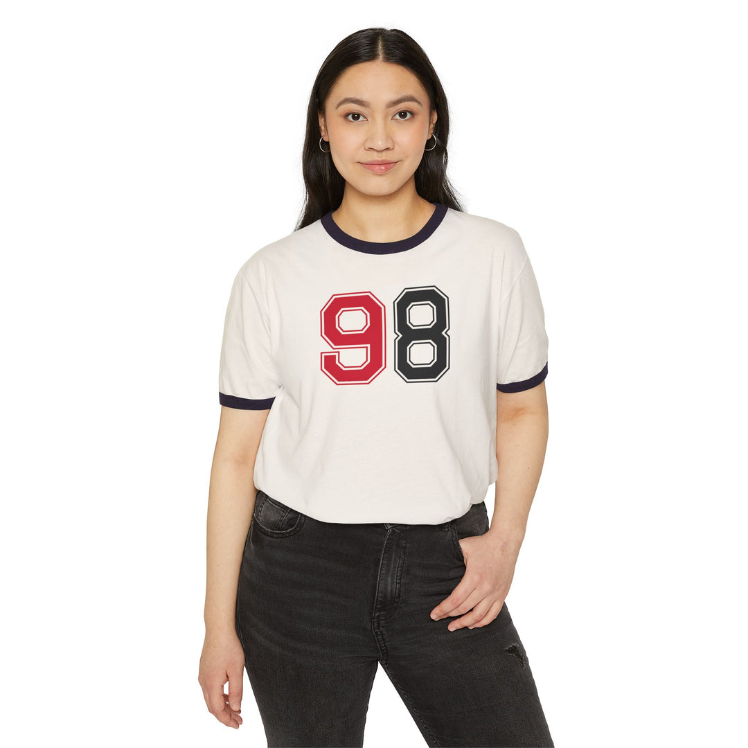 "#98 - Bedard" - Cotton Ringer T-Shirt