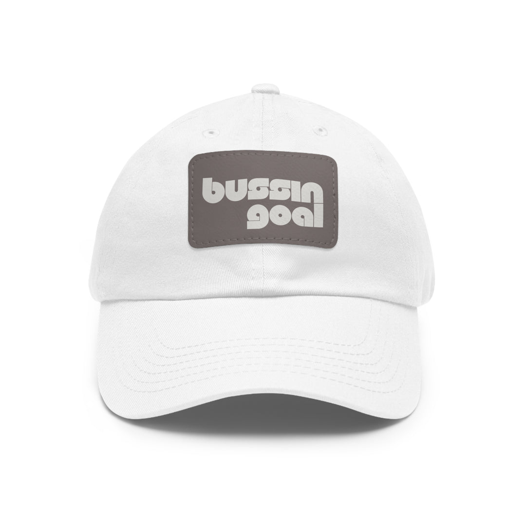 "Bussin Goal" - Leather Patch Hat