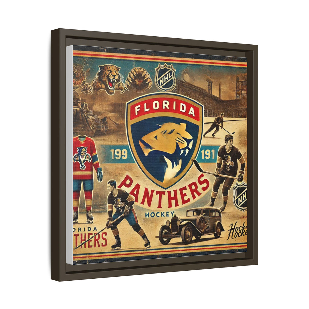 "Florida Panthers"  - Matte Canvas, Framed