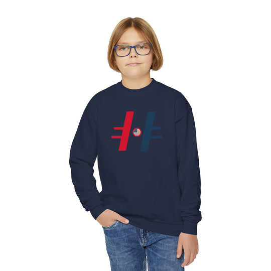 "USA Hockey Logo" - Youth Sweatshirt